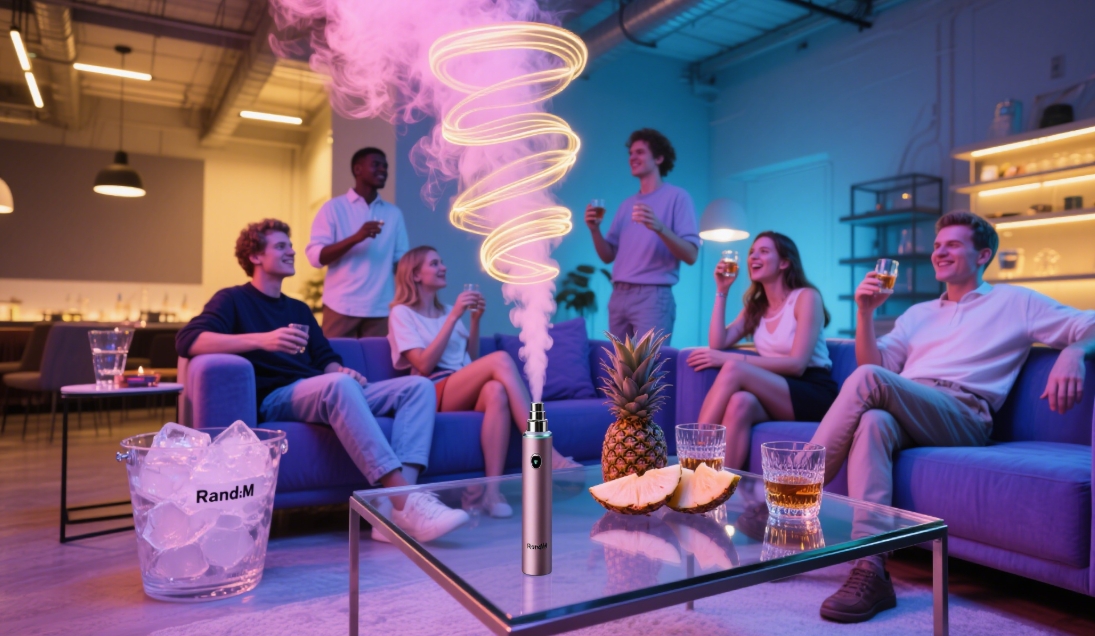 RandM Tornado 6000 Luchtstroomregeling Vape | Pina Colada-Rum: Innovatie en Smaak in Één