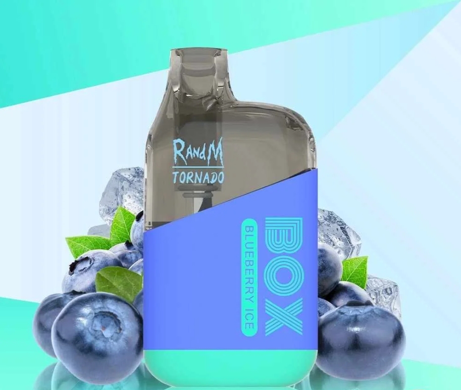 Fumot Original RandM Tornado Box 10000 Vape - bosbessen ijs: Een Verfrissende Revolutie in de Nederlandse Vape-Wereld
