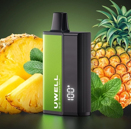 UWELL DL8000 Wegwerpvape - Ananas Munt: Een Verfrissende Revolutie in de Nederlandse Vape Scene