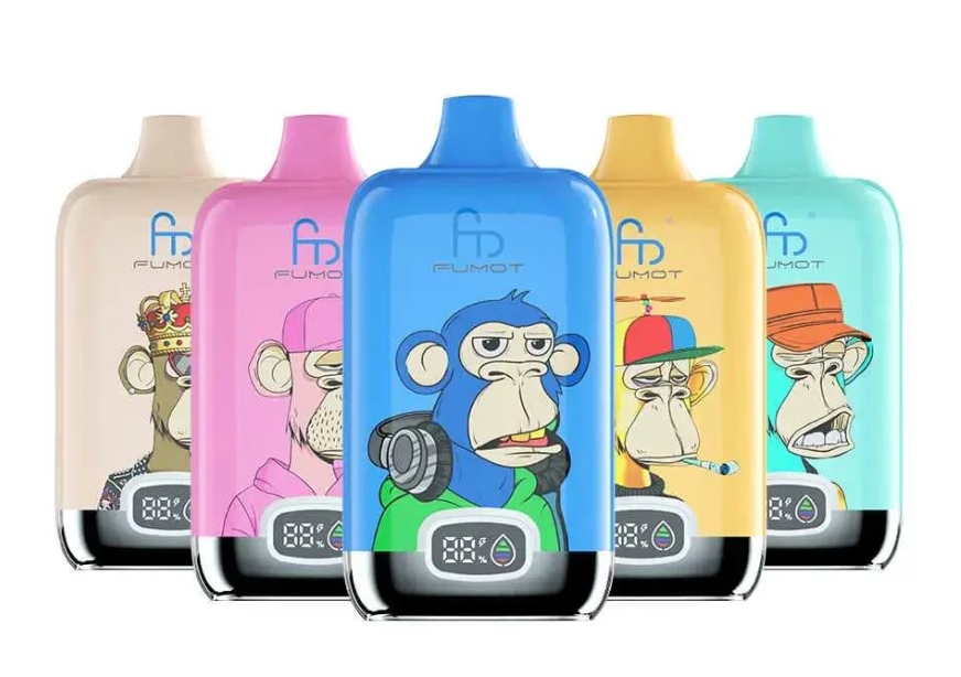 Fumot Original RandM Digital Box 12000 Vape-apparaat - aardbeien ijs: Een smaakvolle revolutie voor vapen in Nederland
