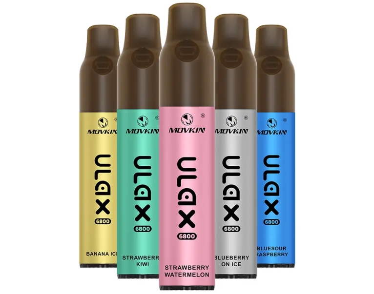 Ontdek de RandM Movkin Ulax 6800 Puffs Vape (keramische spoel) - druiven ijs: Een Smaakvolle Revolutie in de Nederlandse Vaping Scene van 2025