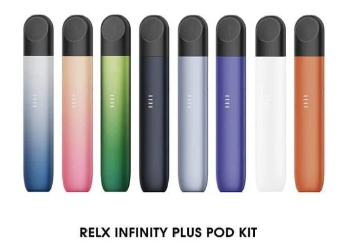 RELX Infinity Plus Vape Device - Blauw Geel: Een Stijlvolle Revolutie in Vaping