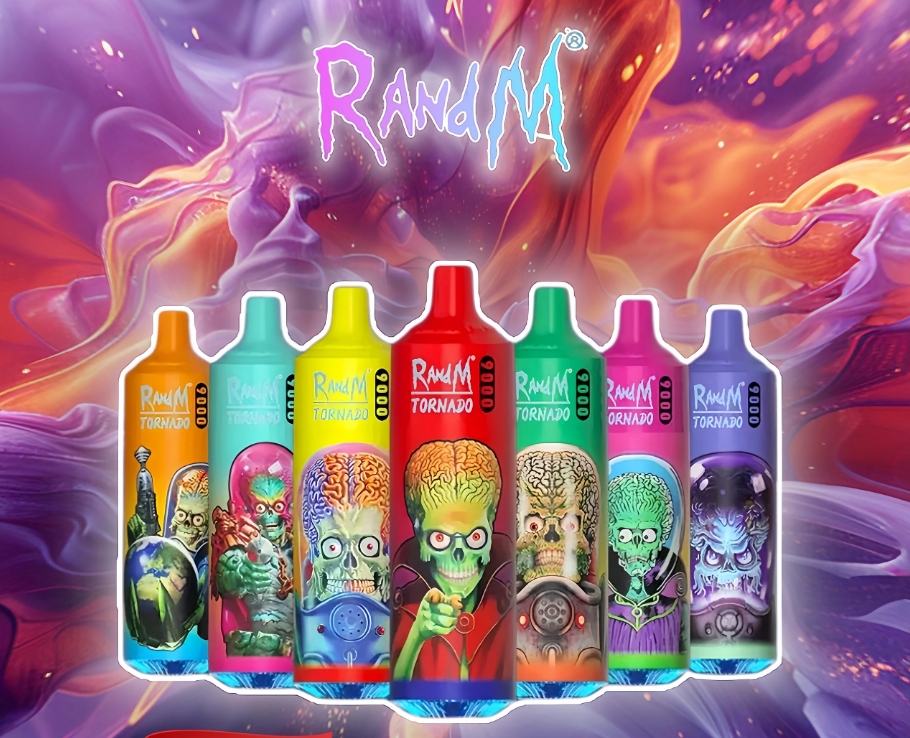 RandM Tornado 9000 Puffs Vape Pod - Aloë Druif: Een Revolutie in de Belgische Vaping Wereld