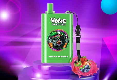 RandM Vome Monster 10000 Puffs Vape - Gemengde Bessen: Een Smaakvolle Revolutie in de Belgische Vaping Scene