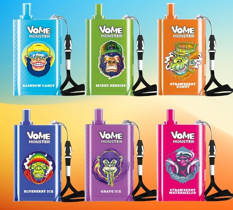RandM Vome Monster 10000 Puffs Vape - Gemengde Bessen: Een Smaakvolle Revolutie in de Belgische Vaping Scene