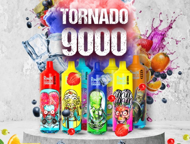 Ontdek de RandM Tornado 9000 Puffs Vape Pod - watermeloen kauwgom: Een Smaakvolle Revolutie in de Nederlandse Vaping Scene